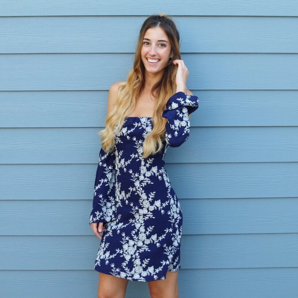 Off the Shoulder Dress - Picture 1 of 5